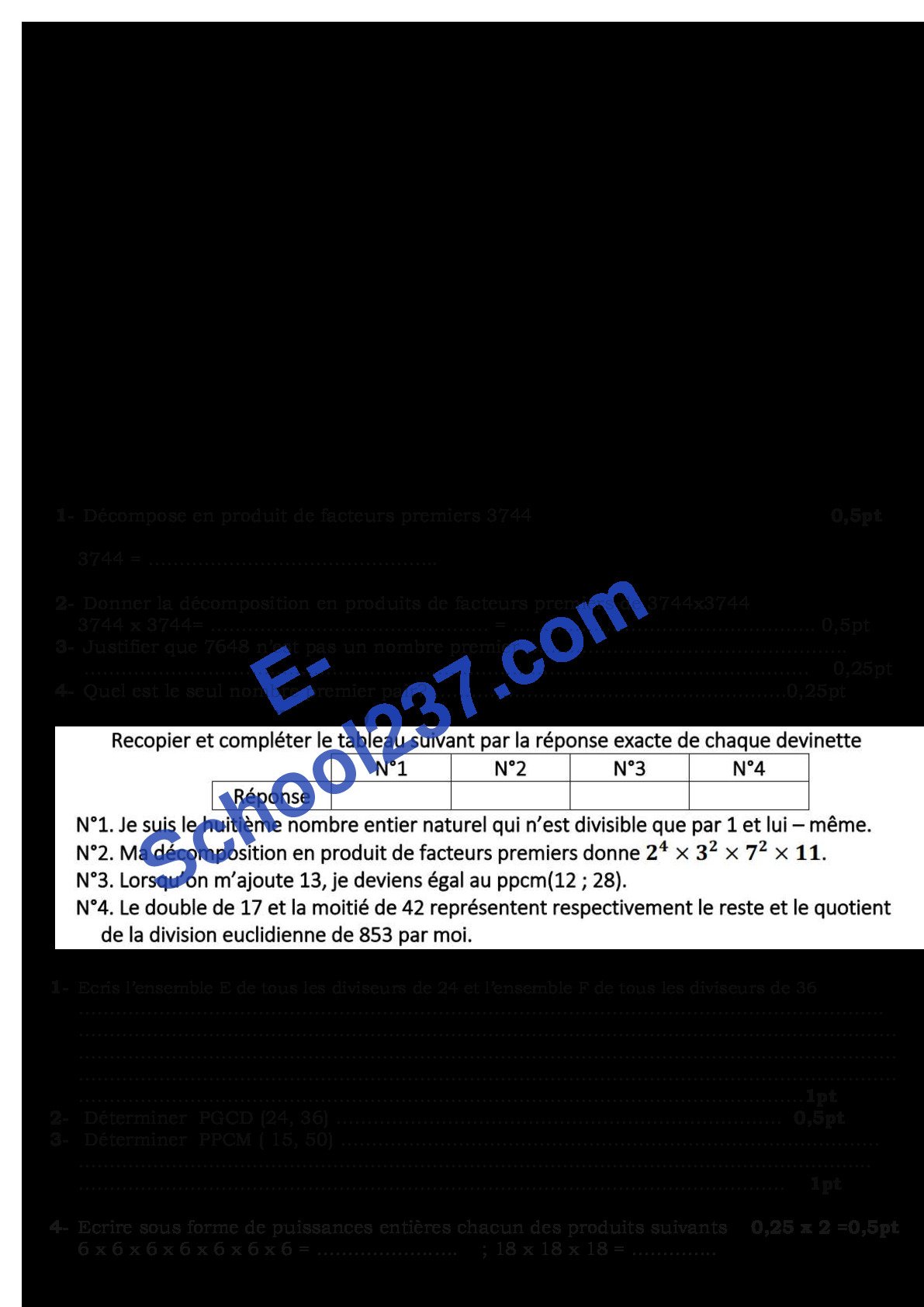 GBHS PENJA EVALUATION N1 5e 2026.